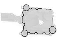 Dichtung für Entlüftungsdeckel Kurbelgehäuseentlüftung. Porsche 958 Cayenne Hybrid - 95810124704, 964.170