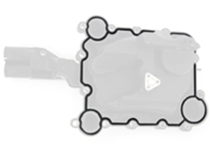 Dichtung für Entlüftungsdeckel Kurbelgehäuseentlüftung. Porsche 958 Cayenne Hybrid - 95810124704, 964.170