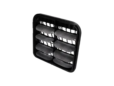 Griglia di ventilazione posteriore da 1/4 ala. Porsche 9YA Cayenne - PAB819181B, PAB819181A, PAB819181