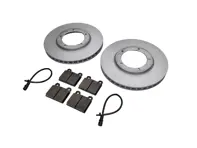 Ensemble de plaquettes et disques de frein AVANT. Porsche 911 3.2L 1984-89 - 91135104123, 91135195011, 94461221105, 91135195006, 91135195001, 91135195002, 91135195008, 90135199700, 91135193800, 91135194401, 91135194405, 91135195000, 92335190100, 94435195006