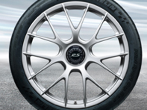 20'/21' 991.2 GT3 RS Magnesio, en Brilliant Silver (satinado) Llantas de aleación Original Porsche - 99104460340