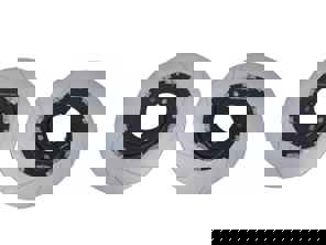 Set di dischi freno flottanti baffati POSTERIORI. Porsche 991 GT3 / 981 GT4 / 718 GT4 / 718 Spyder - 99135240780, 99135240880, 98135240780, 98135240880, 98135240781, 98135240881 - 9GT615601N