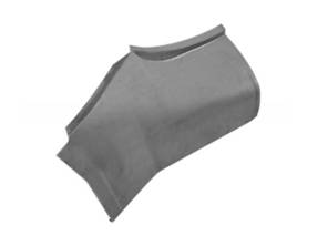 Wielkast reparatiepaneel binnenzijde. Porsche 356A Speedster - 64450260320, 64450260420 - PP185TR, P185TR, PP185TL, P185TL