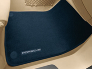 Floor Mats with Nubuck Edging. Porsche 970 Panamera MKI & MKII 2011>> - LHD Cars