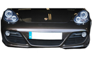 ZunSport stainless steel complete grille set. Porsche Cayman 987.2 2009-12 - ZPR27409, ZPR27409B, ZPR41809, ZPR41809B, ZPR27409, ZPR27409B, ZPR41809, ZPR41809B