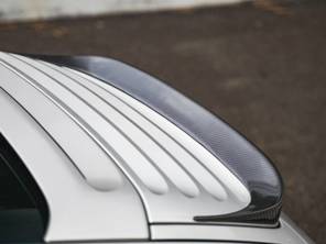 Rear deck lid spoiler carbon fibre by Rennline. Porsche 997 - E413