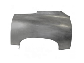 Seitenteil des hinteren Kotflügels. Porsche 356 Pre-A Coupé - 35651313, 356 51313, 35651314, 356 51314, 35651313A, 356 51313A, 35651314A, 356 51314A - PP105PAR, P105PAR, PP105PAL, P105PAL