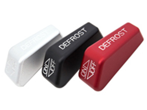 Rennline aluminium verwarmingsbedieningsknop. Porsche 911/912/930 1972-89 - I16