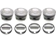 Juego de pistones de motor PORSCHE 944 TURBO 2.5L para uso en orificios de aluminio de fábrica únicamente - 930070756