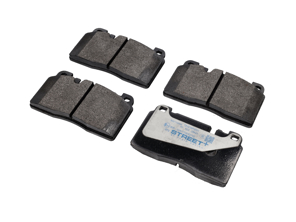 Pagid street+ 前刹车片。保时捷 95B Macan - 8R0698151H, 9A769815100, PAC698151, 95B698151AM, 95B698151F, 95B698151H - T8121SP2001, 25643