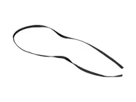 Rear 1/4 moulding lower rubber seal. Porsche 911 / 964 Targa - 90156555740