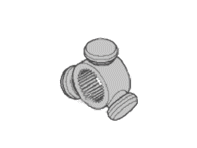 Articulación interior del eje de transmisión. Porsche Macan 2.0L / 3.0L - 95B407363