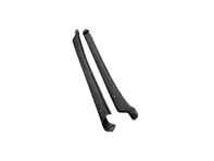 DAMAGED Rennline Inner Rear 1/4 Panel Garnish Rails Carbon Fibre. Porsche 911 Coupe - 91155509100, 9115550920