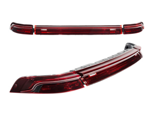LED-achterlicht en middenreflector upgradeset voor Amerikaanse spec-auto's. Porsche 993 - 99363114000, 99363141300, 99363141400, 99363113000 - LF992, LF991