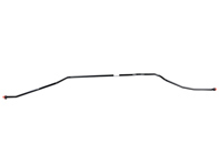 Oil pipe, brass, painted, return. Porsche 911 1970-73 - 91120704301, 91120704401 - 1613702400