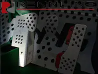 Rennline Dead Pedal Gummigriff. Porsche 911 1974-89 - P98RH