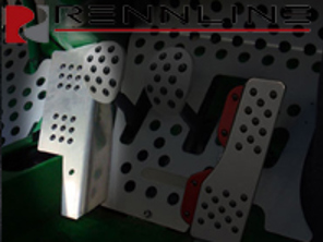 Rennline Dead Pedal Rubber Grip. Porsche 911 1974-89 - P98RH