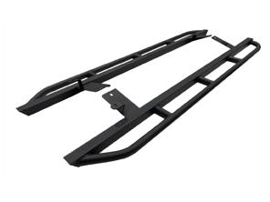 Rock Slider Set Textured Black. Porsche 95B.1 / 95B.2 Macan with Steel Springs - EWORRMAC