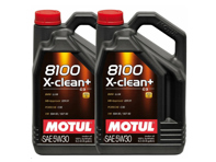 MOTUL 8100 X-CLEAN+ 5W-30 Motoröl 10ltr - 106376, 106377