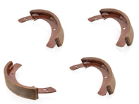 Remschoenen (standaard maat), set. Porsche 356 - PCG35103303