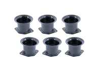 Carbon Fiber Carburettor Velocity Stack Kit (50mm Tall) by Rennline. Porsche 911 / 912 / 356 - PCG10832201, 91110832201, 90110093301 - M91