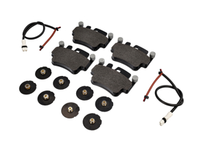 Kit de plaquettes de frein AVANT, capteurs, cales Porsche Boxster 986 S 3.2L OE - 99635294903, 99635108802, 99661236501