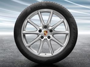 20' Cayenne Design Alloy Wheels & summer Tyres Original Porsche - 9Y0044610B