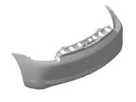Rear bumper. Porsche 981 Cayman GT4 - 98150599182, 98150599180