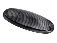 Knipperlichtglas, voorzijde, Smoked. Porsche 914 - 91463193710/2, 91463193710, P14915