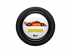 MOMO Standard Horn Button 1 Contact - Passion 1993 - White - M22135311115