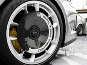 Achterwiel koolstofvezel aero-schijven Porsche 991.2 GT3 - SA013