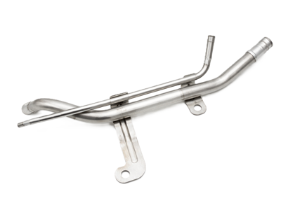 Tuyau de liquide de refroidissement avec support. Porsche 95B Macan S / GTS 3.0L / Turbo 3.6L 2014-18 - 95B121065B, 95B121065A