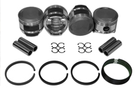Set pistoni, grande diametro 86 mm. Porsche 356C/912 - 008 11 86SP, 0081186SP