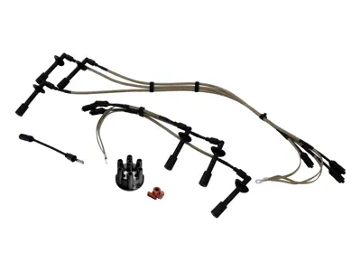 Kit d'allumage Câbles HT, Rotor, Capuchon d'allumeur Porsche 911SC - 91160201103, 91160201203, 91160906100, 91160901007, 91160901107, 93060290104, 93060290401, 93060290105