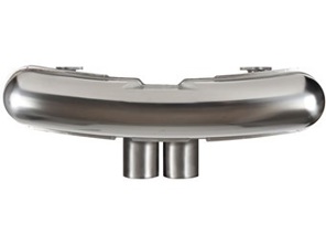 Nachschalldämpfer mit Endrohren im "GT3"-Design. Porsche 911 1983-89 - 91111102500, 91111102505 - 1620614200