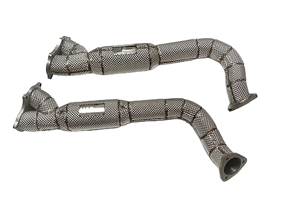 Auspuffrohrsatz mit Resonanz-OPF-Deaktivierung. Porsche 718 Boxster Spyder / Cayman GT4 / GTS 4,0 l - 982254351B, 982254351L, 982254351AA, 982254351N, 982254351T, 982254350B, 982254350L, 982254350N, 982254350AB, 982254350T - 9M82254351BRESKIT