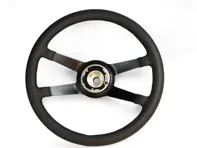 Verlengd met naaf bekleed lederen stuurwiel 380 mm Carrera RS-stijl. Porsche 911 1965 tot 1973 - 91134708400