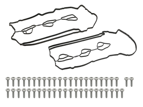 Engine cam cover gasket and bolt kit. Porsche 991.2 Carrera 2016-19 - 9A210557100, 9A210557101, 9A210558100, 9A210558101 - 9A2.105.571.00, 9A2.105.581.00