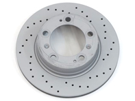 Rotor de disque de frein SPORT COAT Z, arrière. Porsche 986 (numéro de pièce d'origine 98635240104) - 460.1524.52, 98635240104 - 460.1524.52