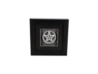 Handgefertigtes Porsche 964 Cup I-Radmodell im Maßstab 1:8 – Silber – von Hand montiert und gerahmt - 96536212401, 96536212601, 9933621260061M - BF WH 964 CUP1