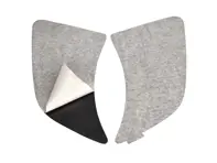 Set di pellicole antipietrisco, nere. Porsche 997.2 Speedster - 99755903500