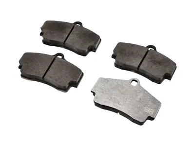 Pastillas de freno traseras EBC RP-1 Racing para Porsche 996/997/Boxster/Cayman (número de pieza OE 99635293903) - 99635293903, 99635293900, 99635293902, 98635293910, 98635293911 - DP81208, DP81208RP1, E2406, T5125