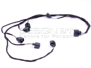 牌照灯和停车传感器线束。保时捷 997.1 / 987.1 Boxster / 987C.1 Cayman - 99761266101, 99761266100