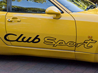 “Club Sport” 侧贴花。保时捷 968 - 99999954502, 99999954503