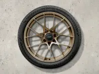 20"/21" 911 GT3 RS Gesmede aluminium Neodyme wielset zonder banden. Origineel Porsche - 992044681CI