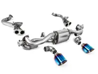 Échappement sport Milltek avec dérivation GPF et finitions en titane brûlé. Porsche 718 Cayman GT4 / Boxster GTS 4.0 L - 982254351B, 982254351L, 982254351AA, 982254351P, 982254351R, 982254350B, 982254350L, 982254350AA, 982254350P, 982254350R, 982251053F, 982251053H, 982251053K - SSXPO153