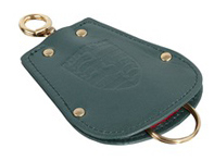 Key pouch for Porsche 356 in GREEN LEATHER - PCG044200006JD