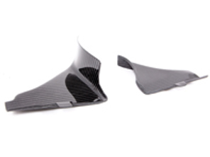 Bloqueos de calentador de fibra de carbono Rennline. Porsche 911 2.0L-3.0L - M56