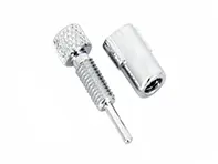 Pulsante della maniglia dell'ala dello sfiato. Porsche 356/911/912 - 90154255920, 64454255906