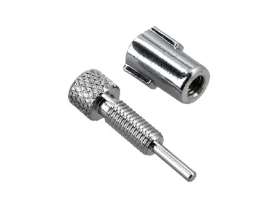 Vent wing handle push button. Porsche 356 / 911 / 912 - 90154255920, 64454255906